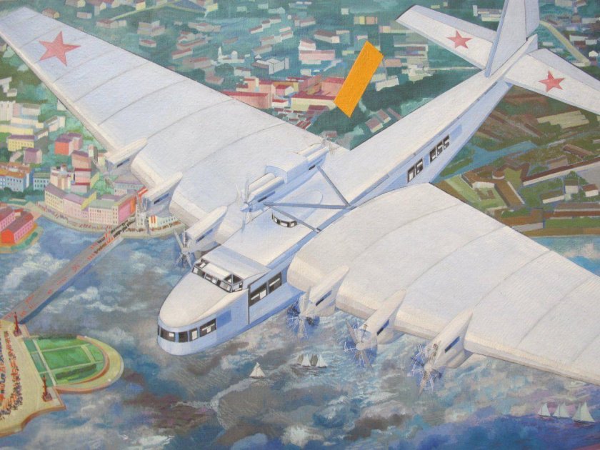 Самолет ант-20 Максим Горький