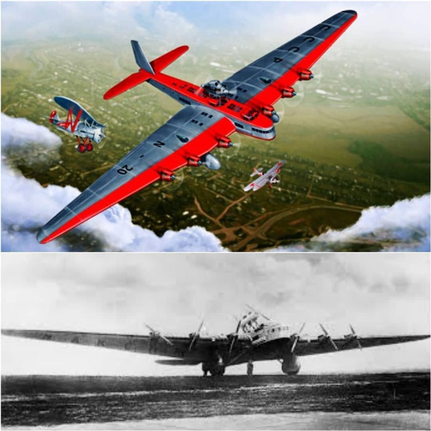 Самолет ант-20 Максим Горький