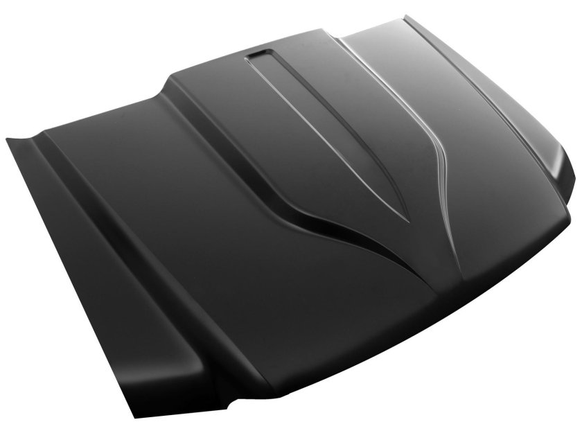 Автомобиль вид сверху капот