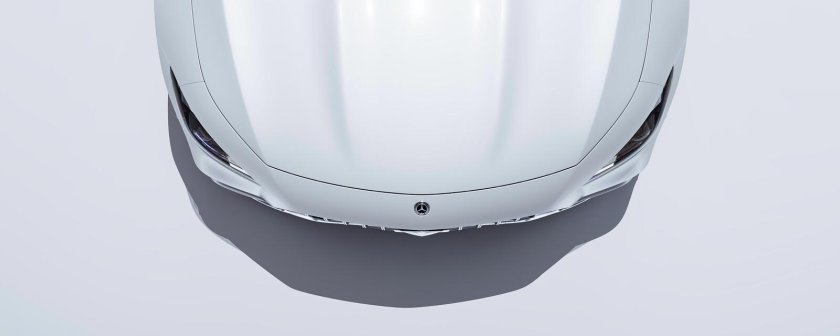 Капот машины вид сверху