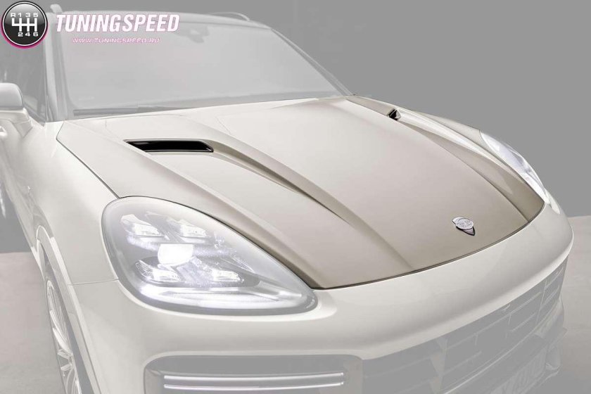 Капот Порше Кайен