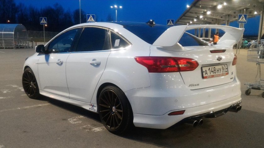 Спойлер фокус 3 седан