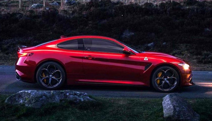 Alfa Romeo Giulia Quadrifoglio купе