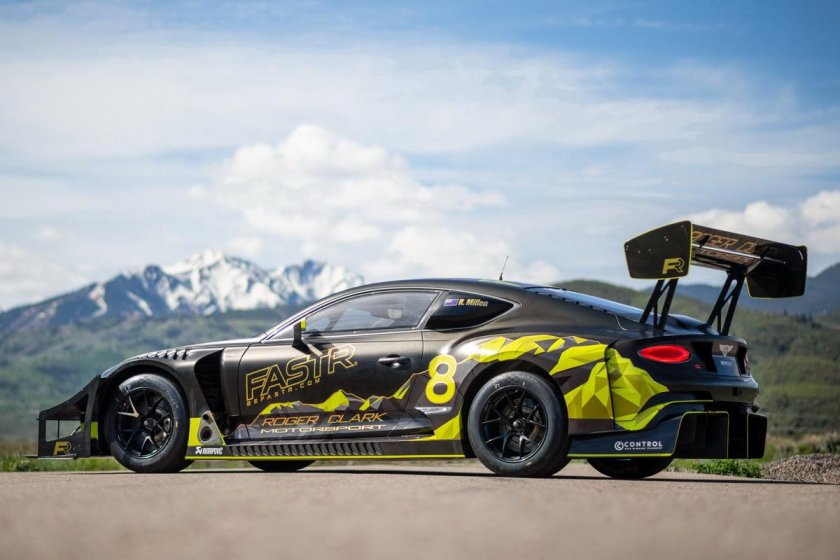 Bentley Continental gt3 Pikes Peak