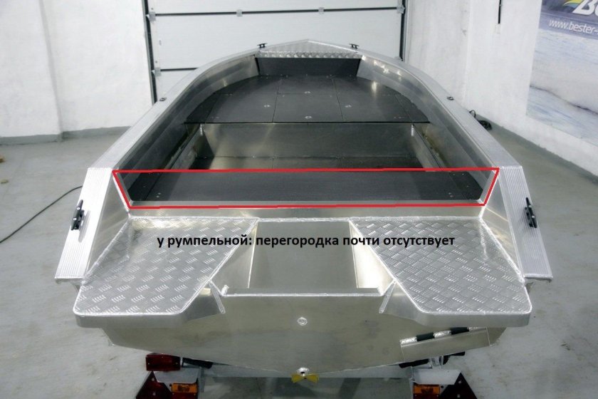 Лодка Бестер 450 румпель