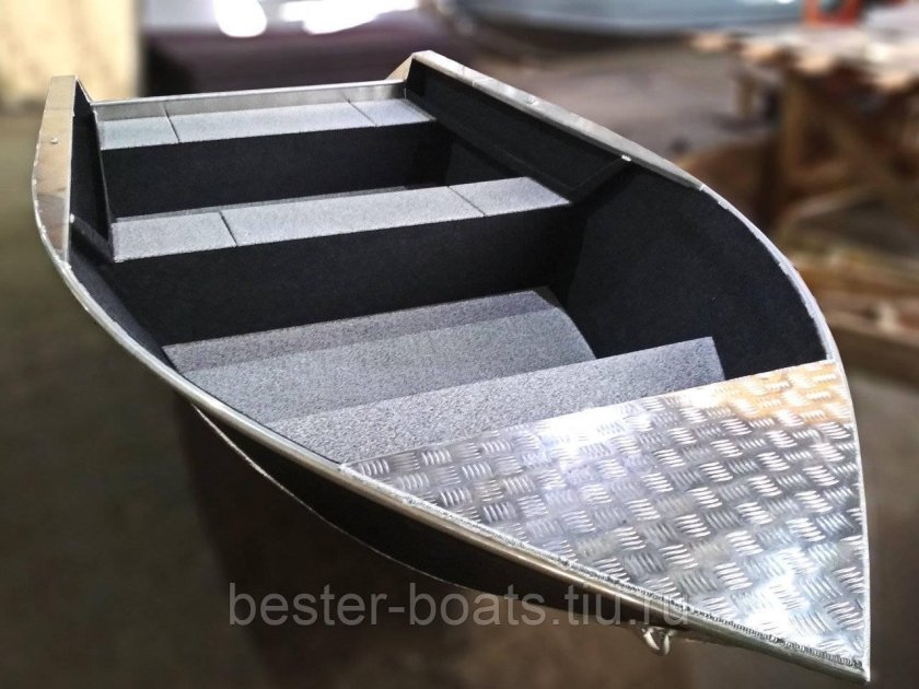 Бестер 390 алюминиевая лодка