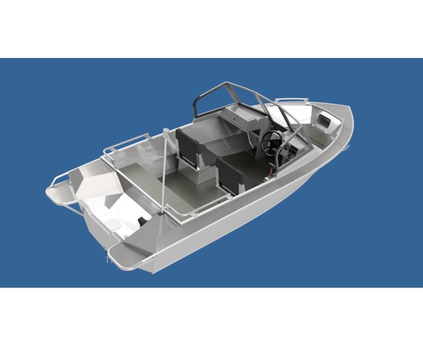 Лодка Вельбот 430