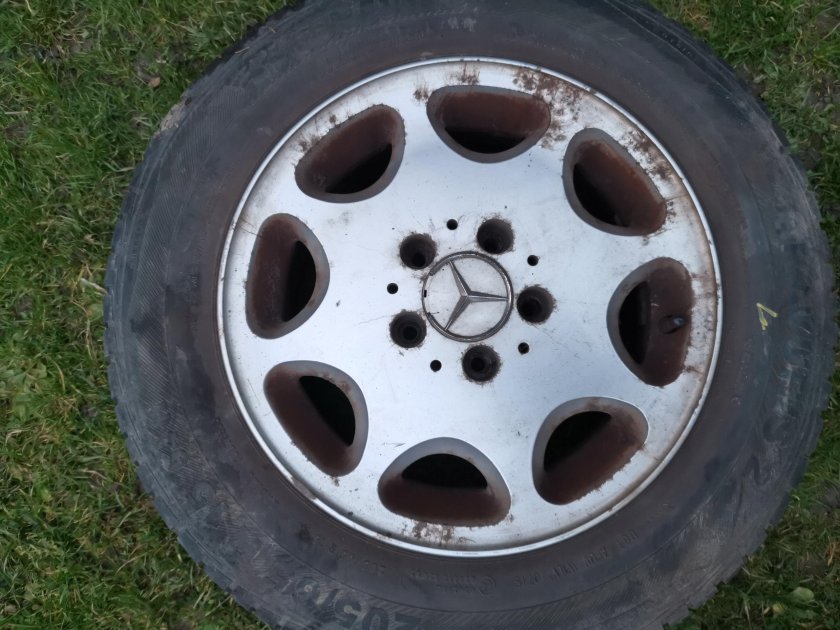Диски ромашки на мерседес
