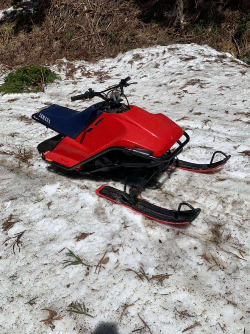 Yamaha SV 80 снегоход