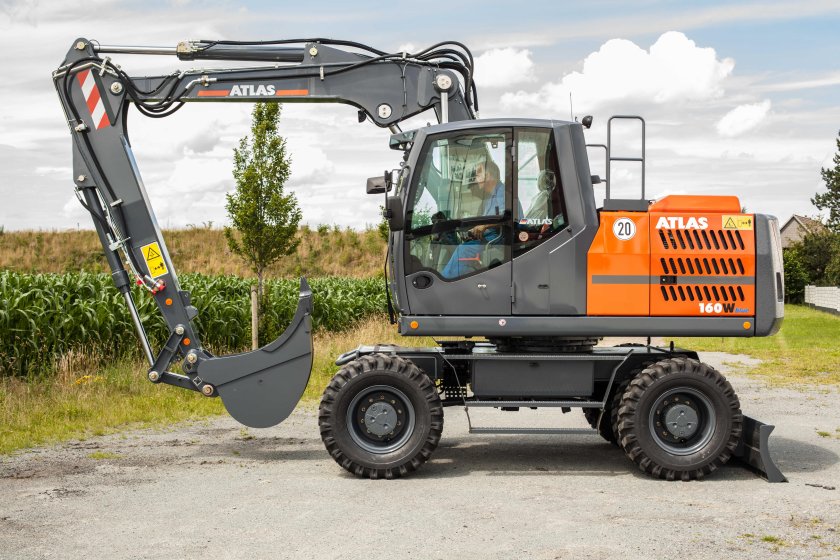 Экскаватор атлас 1304