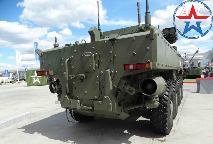 Колесная БМП "Бумеранг к-17"