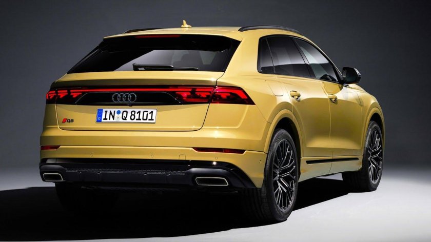Новый Audi q8 2024