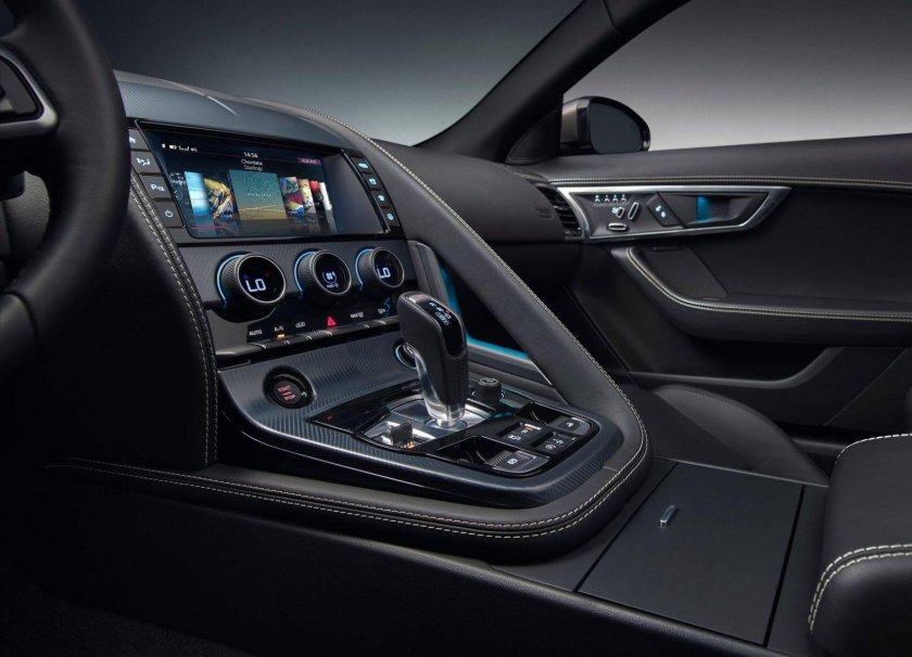 Ягуар ф тайп интерьер