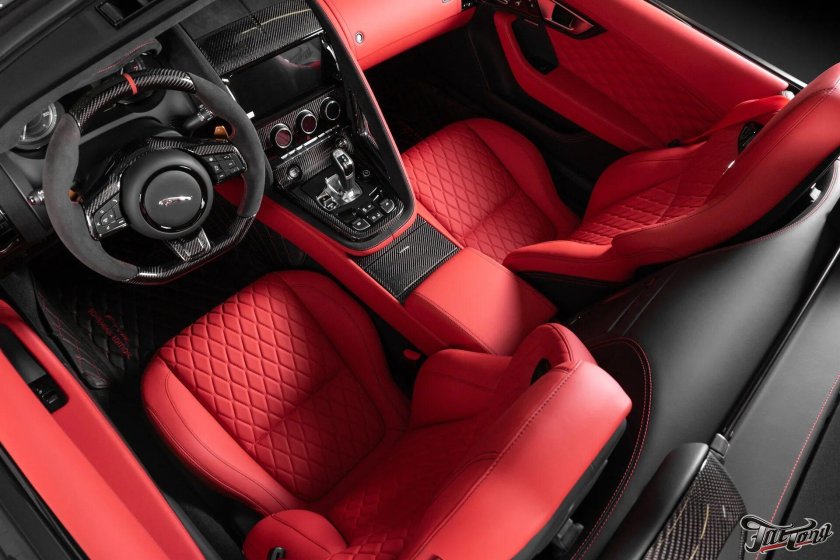 Ягуар ф тайп салон