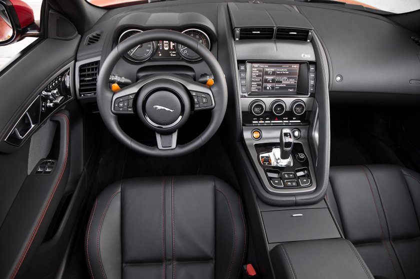 Ягуар f Type 2022 салон