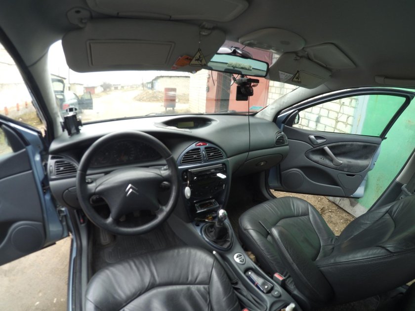 Citroen c5 2001 салон