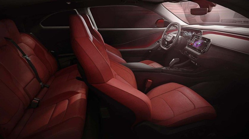 Chevrolet camaro 2017 салон