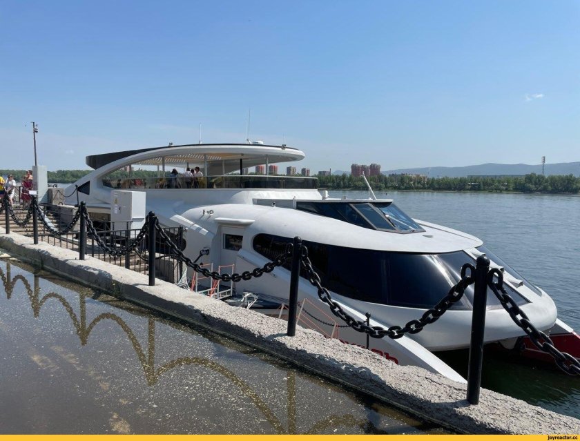 Электрокатамаран Красноярск Дивногорск