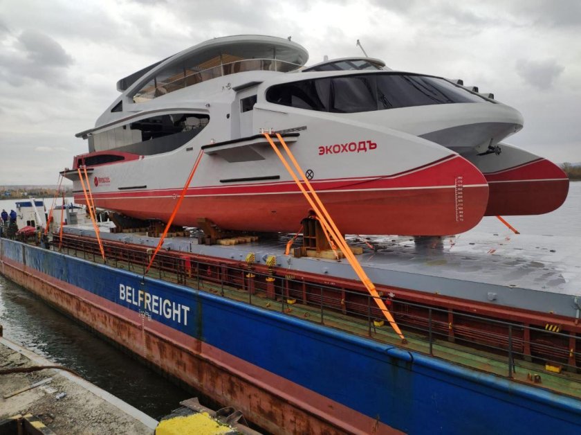 Экоход катамаран