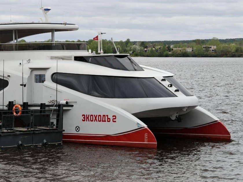 Катамаран экоходъ 2