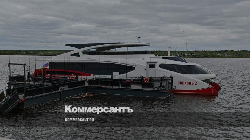 Электрокатамаран экоход