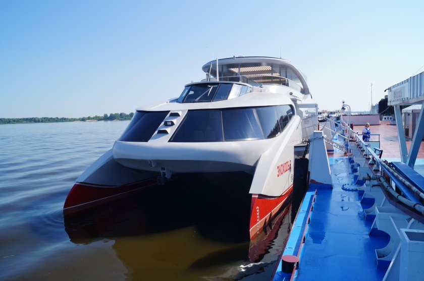 Экоход катамаран