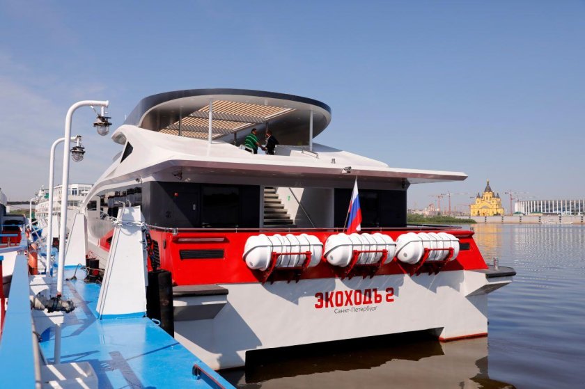 Катамаран Экоход в Нижнем