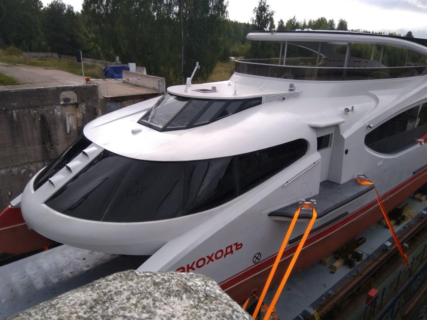 Экоход катамаран