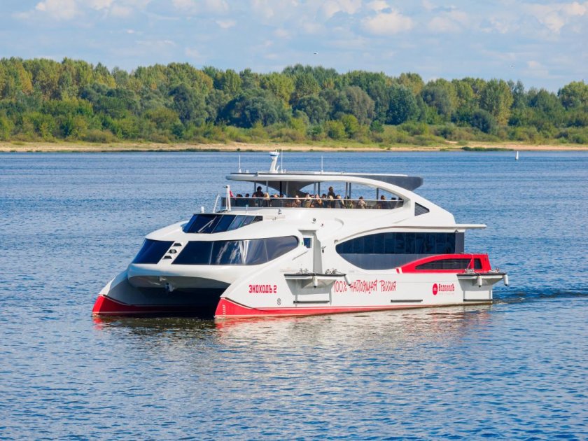Электрокатамаран «экоходъ 2