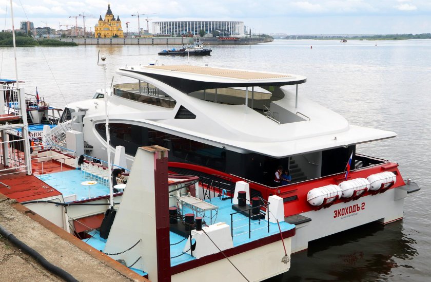 Экоход катамаран