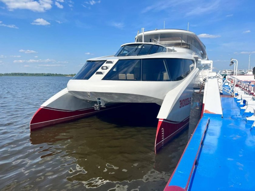 Экоход катамаран