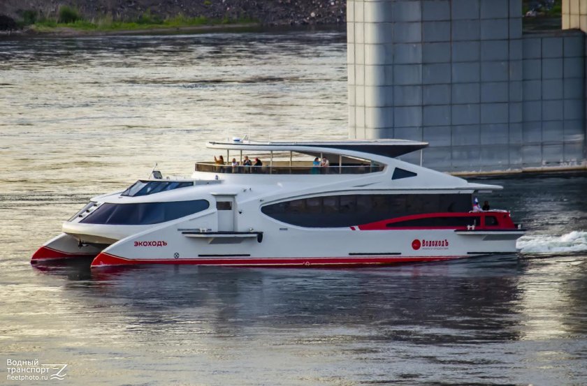Экоход катамаран