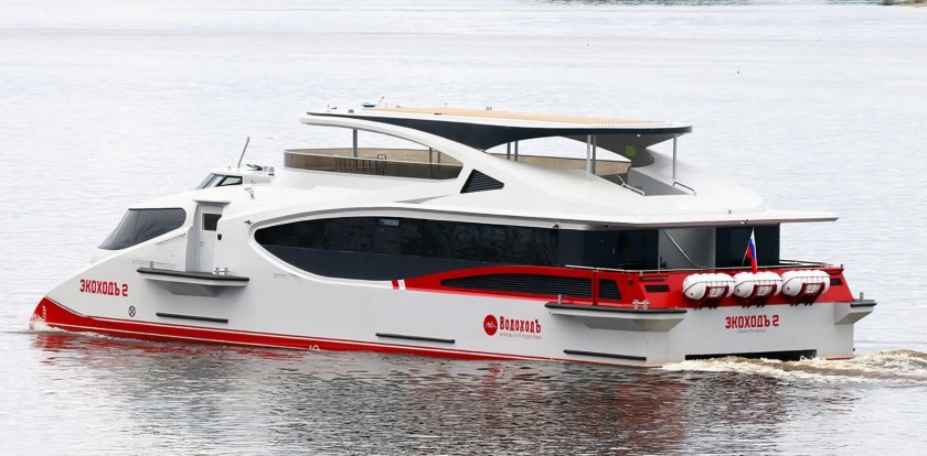 Экоход катамаран
