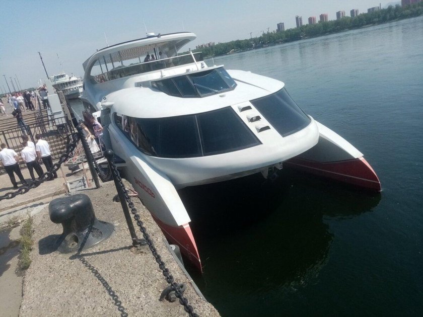 Экоход катамаран