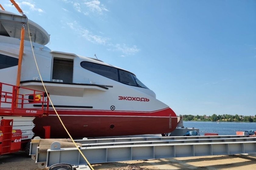 Экоход катамаран