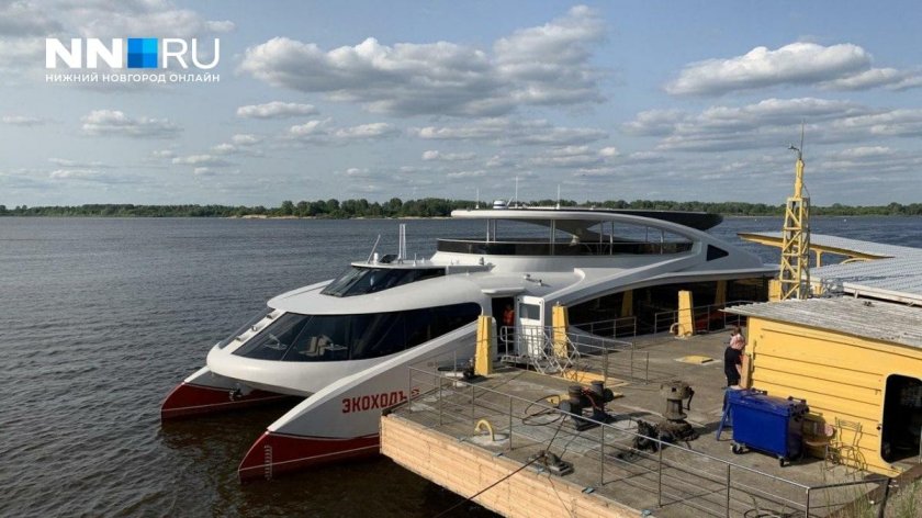 Электрокатамаран Экоход