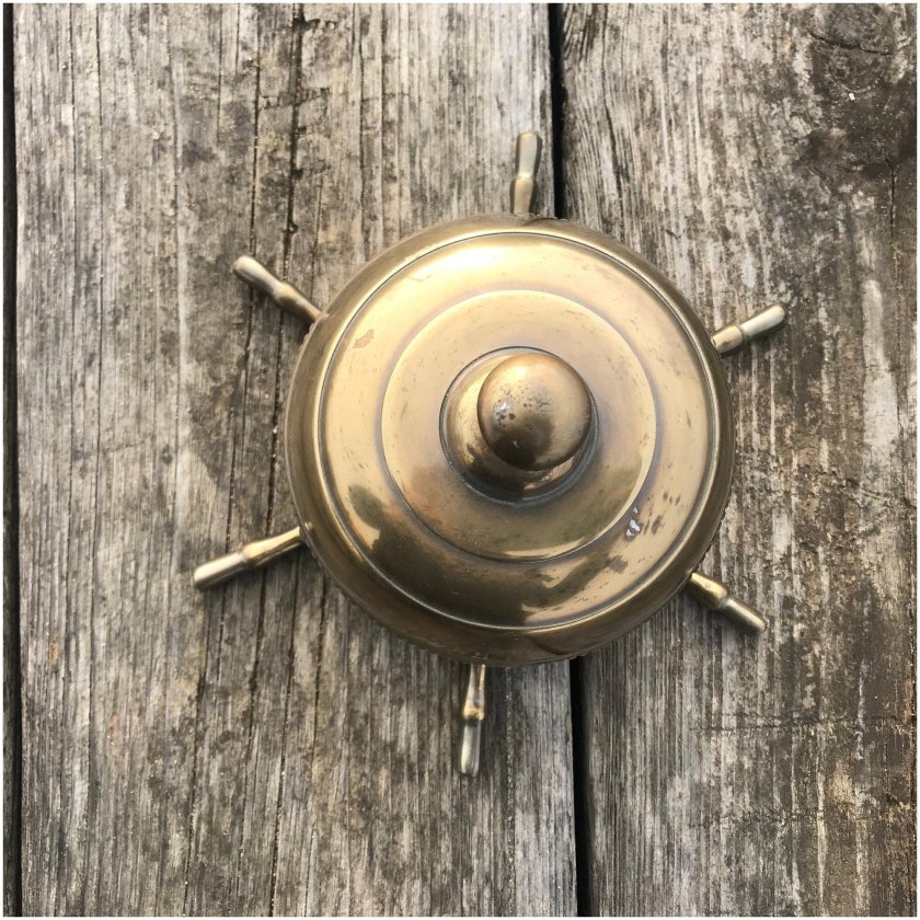 Звонок настольный металлический