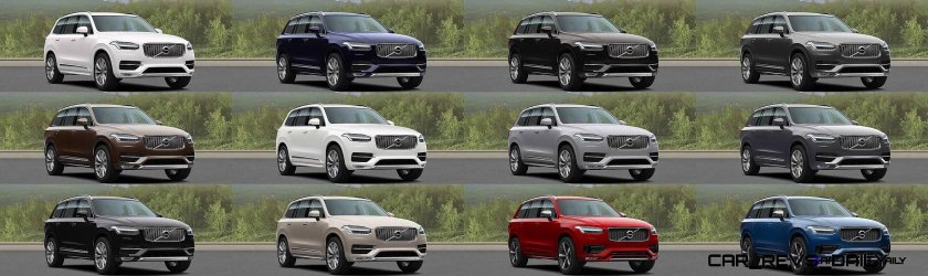 Вольво цвета кузова xc90