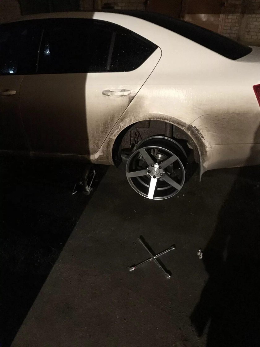 Октавия а5 на ВОССЕНАХ