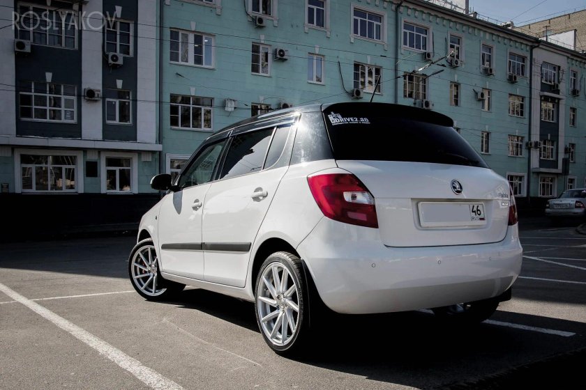 Skoda Fabia 2 r17