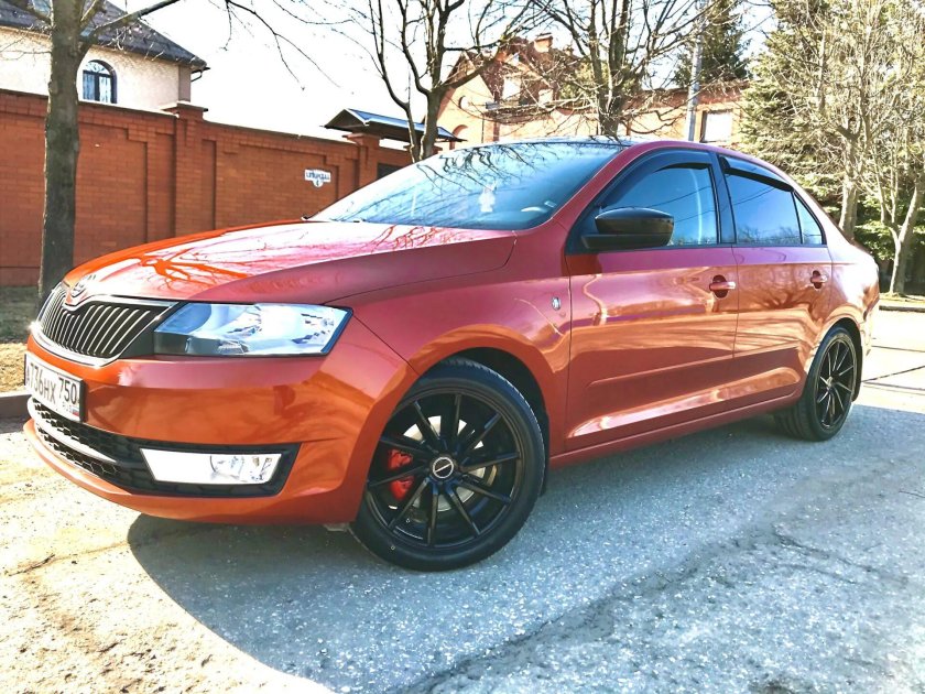 Шкода Рапид на р17