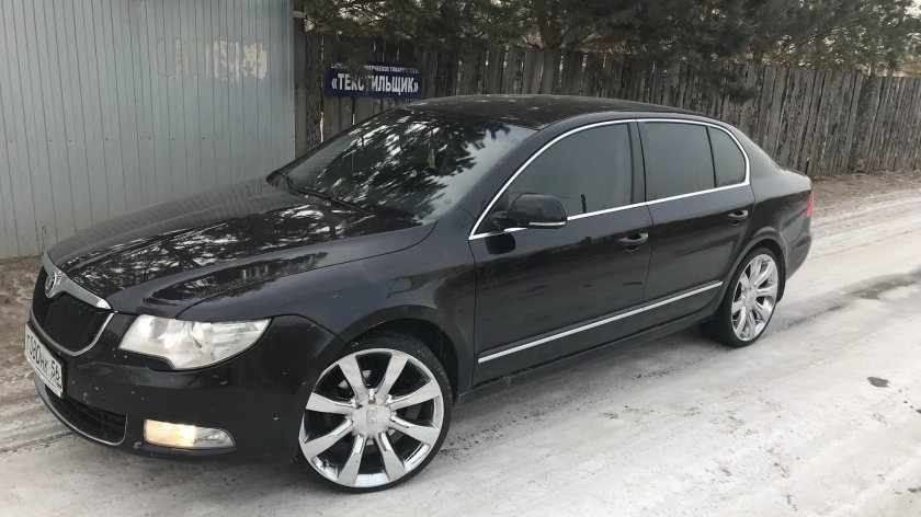 Skoda Superb 2 диски
