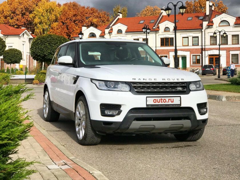 Range Rover Sport 2014 белый