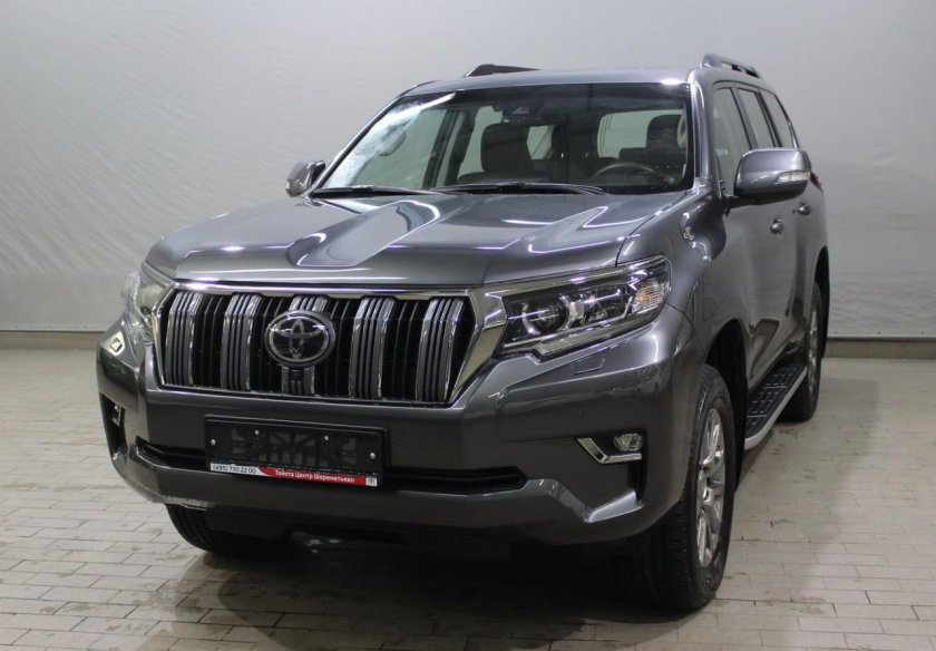 Toyota Land Cruiser Prado серый