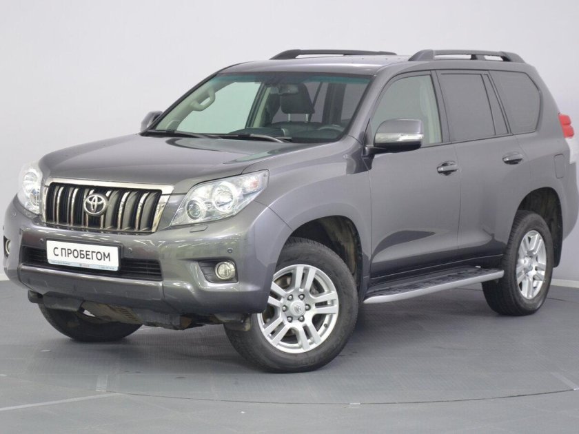 Тойота ленд Крузер Прадо серый