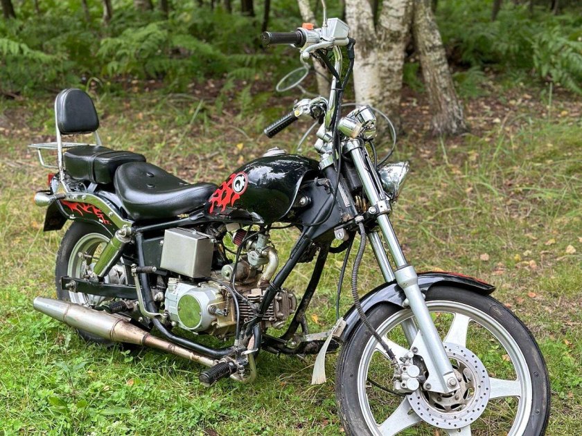 Мопед чоппер