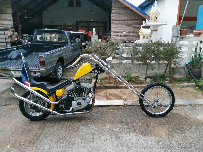 Harley davidson chopper