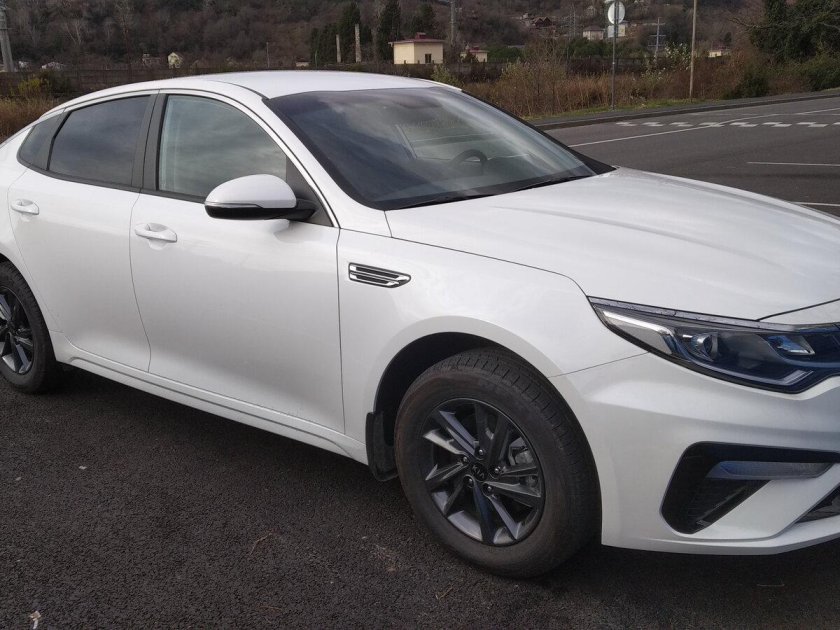 Kia Optima 2019 белый