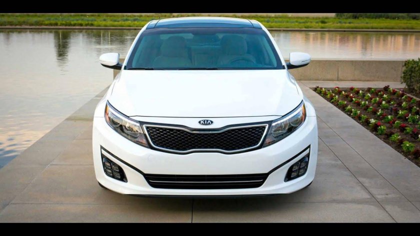 Kia Optima 2014 белая