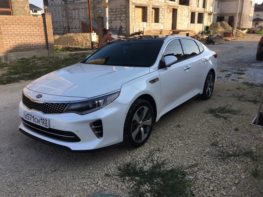 Kia Optima 2018 тонированная